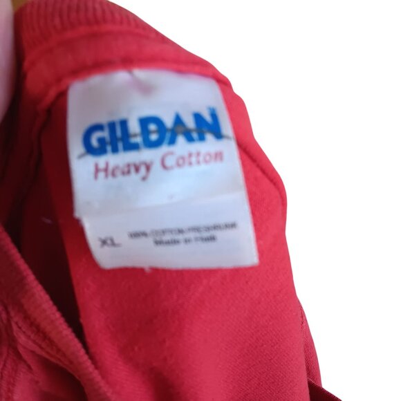 Nebraska Cornhuskers Big Red  XL Men's Vintage T-shirt Gildan Huskers 1990's - Picture 6 of 8